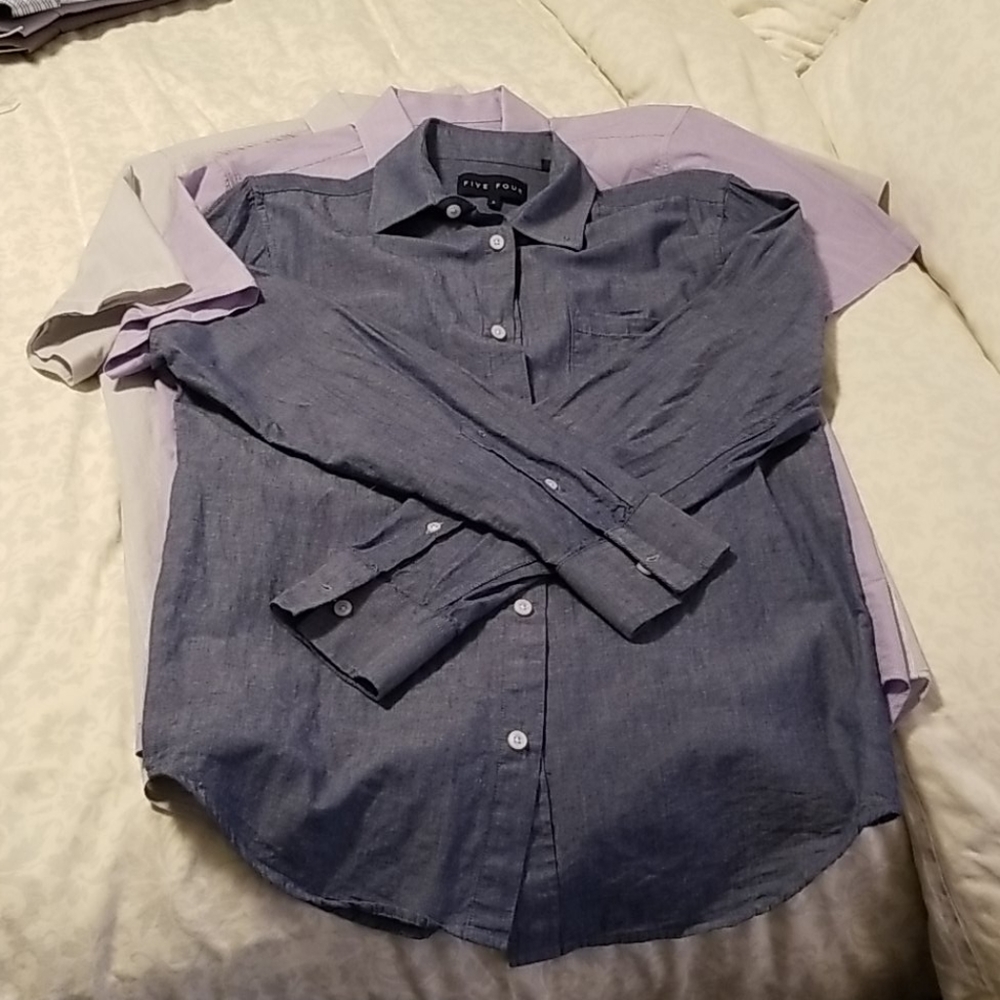 3 cotton blend size S Men's shirts